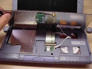 SONY VAIO PCG-C1XF分解 | にしき の 部屋